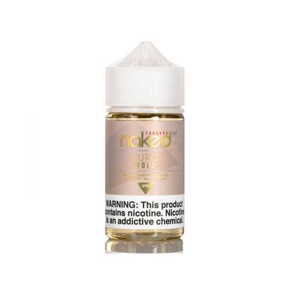 Naked 100 Euro Gold Tobacco Vape Flavor 60ml Price In Pakistan