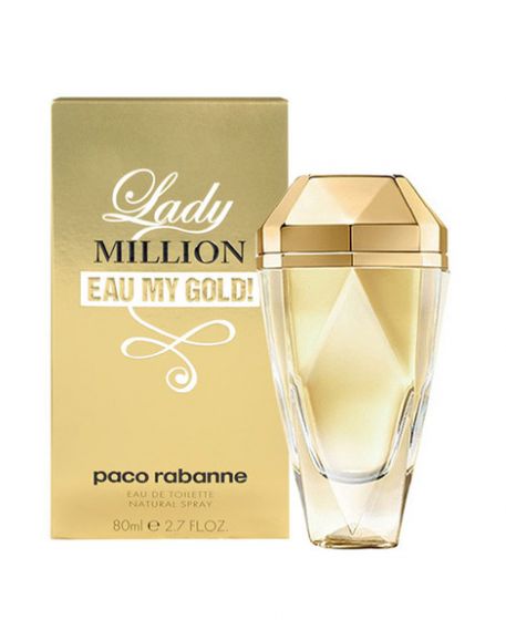 Paco Rabanne Lady Million EAU My Gold Eau De Toilette For Women 80ML