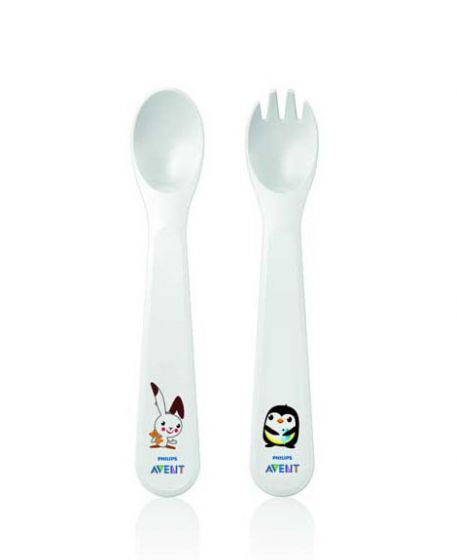 Philips Avent Toddler Fork & Spoon (SCF712/00)