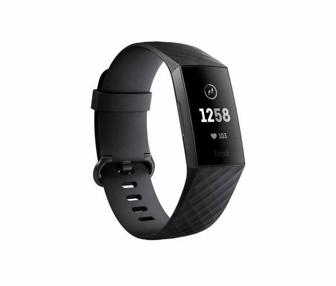 Fitbit Charge 3 Fitness Tracker Black