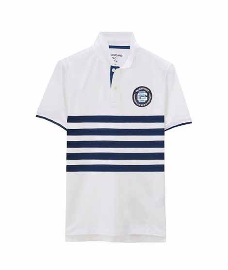 Giordano Men's Bold Pique Polo T-Shirt (0101722031)