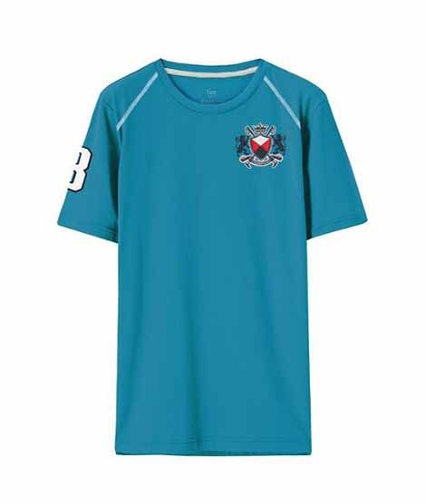 Giordano Men's Raglan Sleeve Embroidery T-Shirt (0102723162)