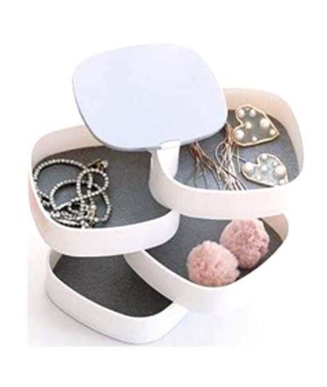 1link Pk 4 Layers Jewelry Organizer Box