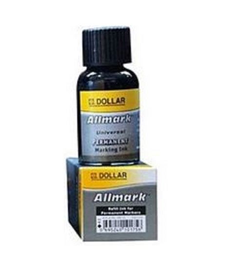 Dollar Permanent Marker Ink - Black