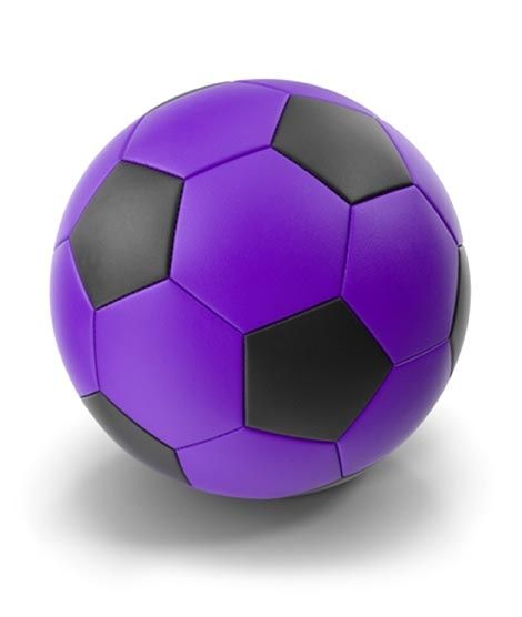 M Toys Hand Stitched Football Purple (1116)