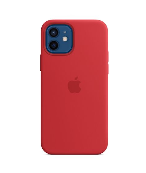 Al Medina Store Soft Silicone Case For iPhone 12 Pro Max Red