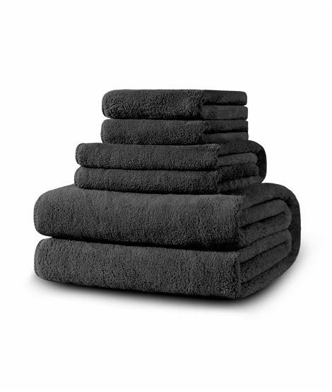 SoftSiesta Luxury Towel Grey Pack of 06