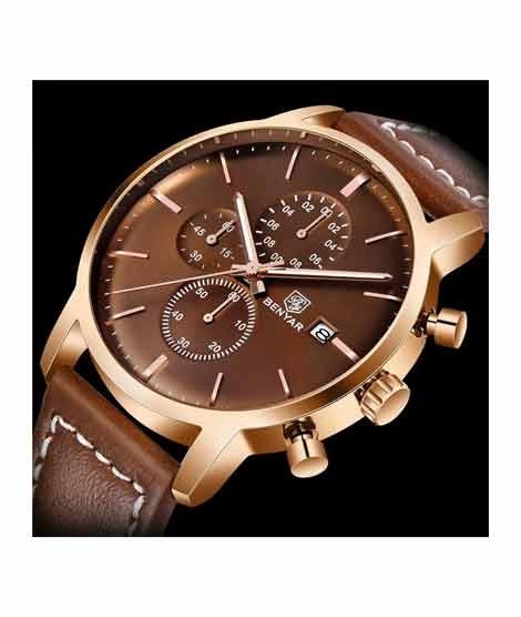 Benyar Chronograph Exclusive Edition Men's Watch Red (BY-1079)