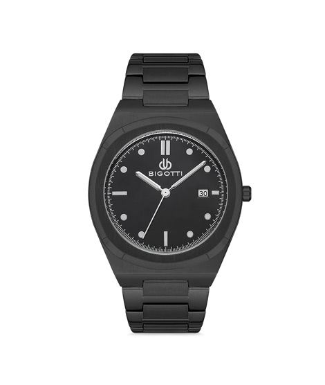 Bigotti Milano Stainless Steel Men's Watch Black (BG.1.10164-3)