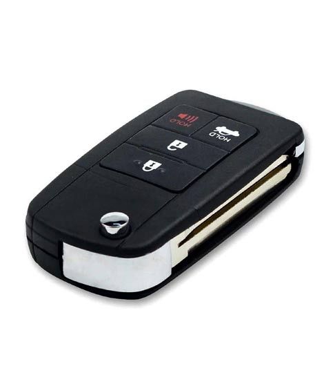 G-Mart 4 Button Modified Remote Key Shell For Toyota