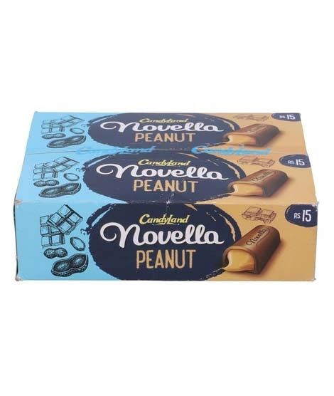CandyLand Novella Peanut Chocolate Carton - 24 Boxes