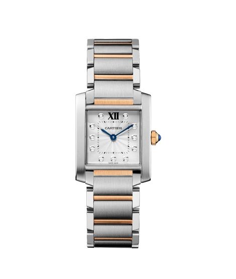 Cartier Tank Francaise Women's Watch Two-Tone (WE110005)