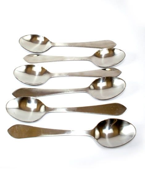 ZS Store Stainless Steel Dinner Spoon Pack Of 6