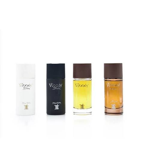 Arabian Oud Woody Collection Eau De Parfum 50ml - Pack Of 4