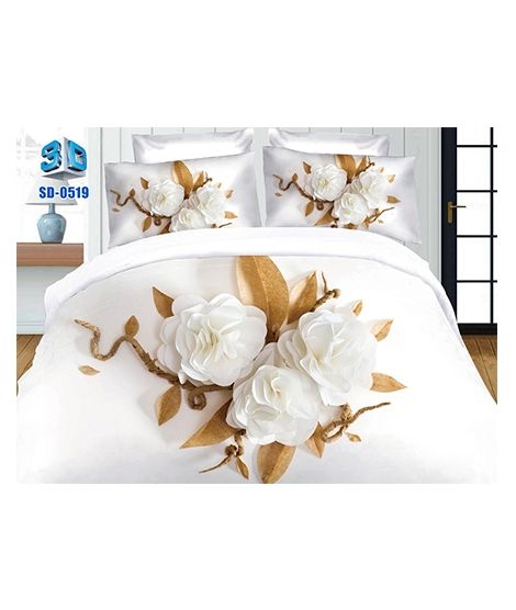 Consult Inn 3D King Bed Sheet With 2 Pillows (SD-0519)