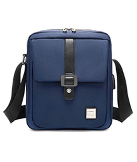 CoolBell 10.6" Vertical Tablet Bag Blue (CB-3007)