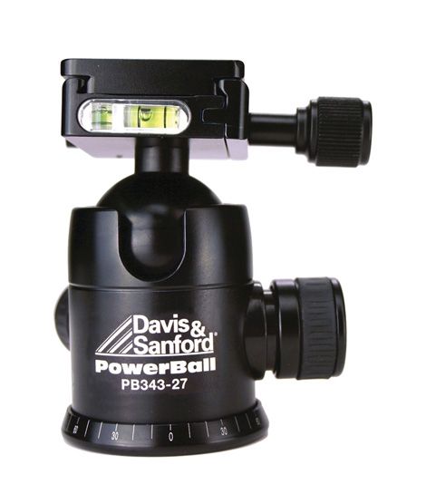 Davis & Sanford Powerball BallHead With 3 Controls And Quick Release (PB343-27)