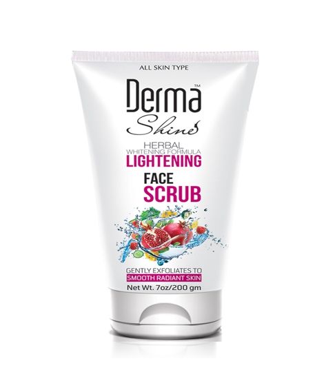 Derma Shine Herbal Whitening Face Scrub 200gm
