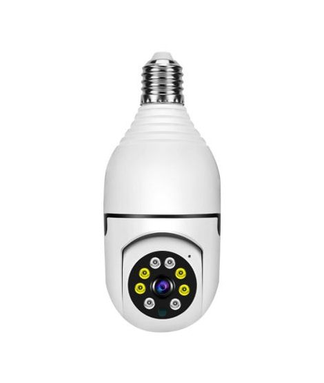 Best Seller Wireless IP WIFI Full Color Night Vision Hidden Bulb Camera