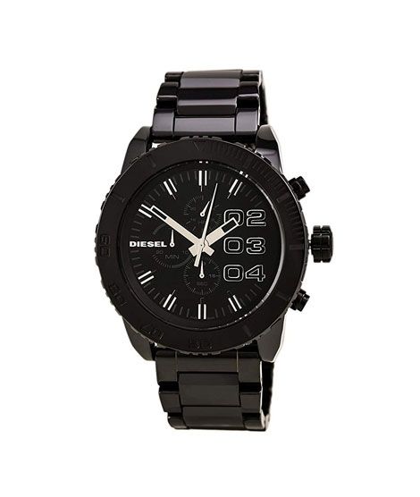 Diesel Large Chronograph Ceramic Men's Watch Black (DZ4221)