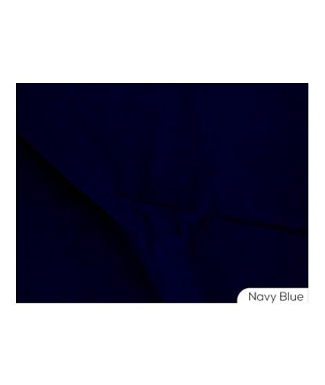 Zarar Standard Cotton Unstitched Suit For Men - Navy Blue