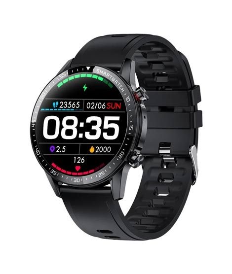 Yolo Fortuner Smart Watch Charcoal Black