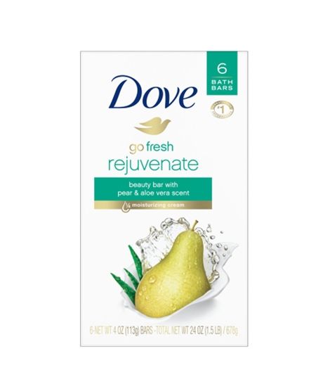 Dove Go Fresh Rejuvenate Beauty Bar 6 Pack