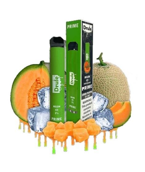 Drule Prime Melon Ice Disposable Pod 50mg - 2500 Puffs