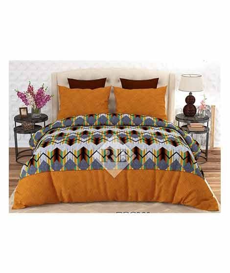 Dynasty King Size Double Bed Sheet (6051-6052)