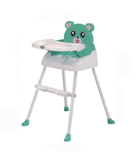 Easy Shop Panda High Chair For Babies Green