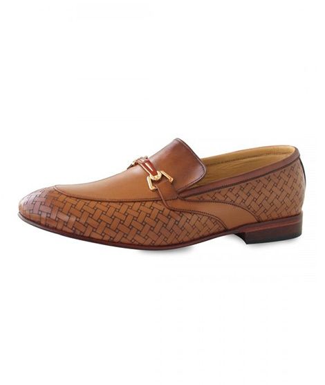 EBH Fashion Formal Leather Shoes For Men Tan (1A-4434)