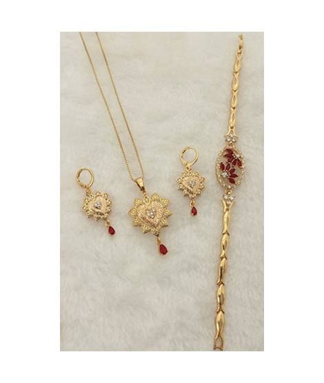 Effy Collections Gold Plated Jewellery Set (DC-169)