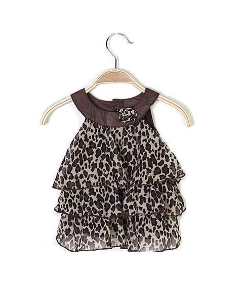 Eizy Buy Baby Girl Leopard Dress For One Year