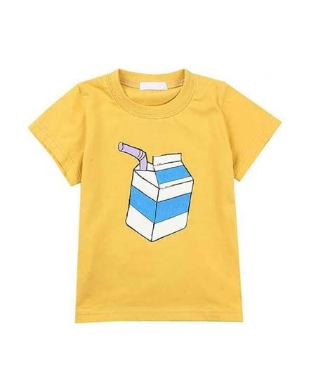 Eizy Buy Kids Cartoon Pattern Half Sleeve T-Shirt