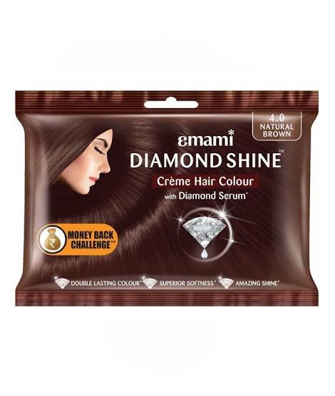Emami Diamond Shine Hair Colour 4.0 Natural Brown