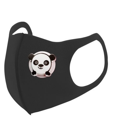 Urban Mask X Fashion Mask For Kids With Filter Black