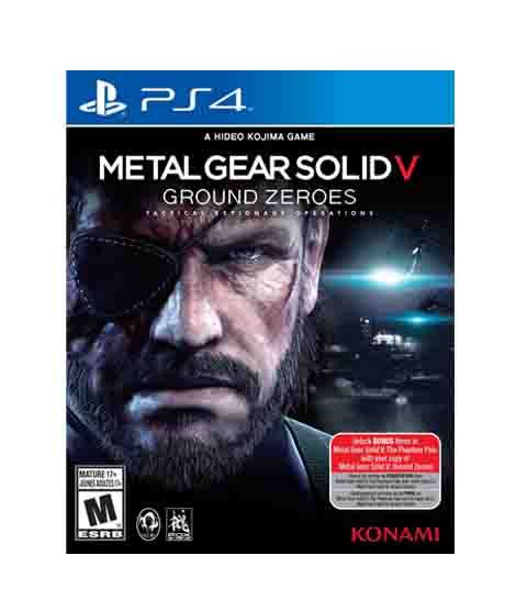 Metal Gear Solid V: Ground Zeroes Game For PS4