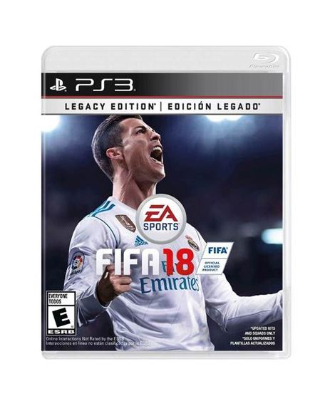 FIFA 18 Legacy Edition Game For PS3