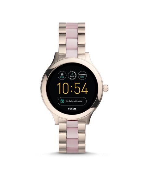 Fossil Q Venture Gen 3 Smartwatch Pink Stainless Steel (FTW6010P)