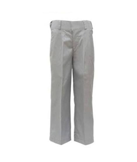 G-Mart 34 Inch Half Elastic Light Grey Pant For School Boys