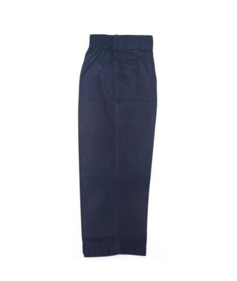 G-Mart 34 Inch Half Elastic Navy Blue Pant For School Boys