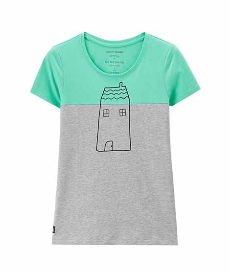 Giordano Women's Print T-Shirt (0539740201)