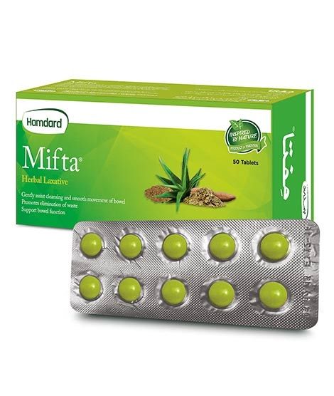 Hamdard Mifta - 50 Tablets