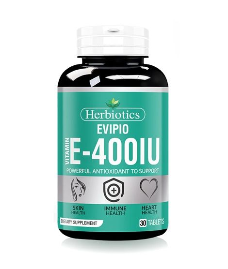 Herbiotics Evipio Dietary Supplement E-400IU - 30 Tablets
