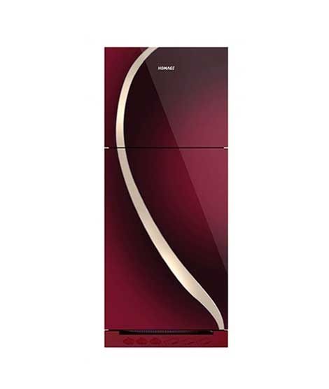 Homage Freezer-on-Top Refrigerator 13 Cu Ft Maroon (HRF-47442-GD)