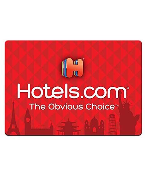 Hotels Gift Card $25 - E-mail Delivery