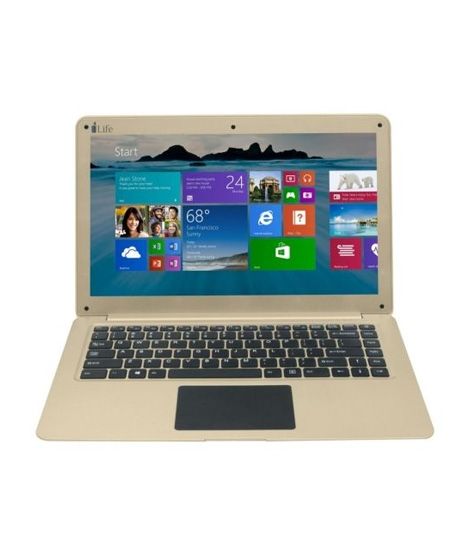 i-Life Zed Note ll x360 13.3" Intel Atom 2GB 32GB Touch Laptop Gold - Official Warranty