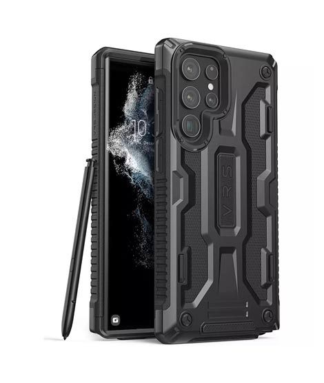 VRS Design Terra Dual Guard Rugged Case For Galaxy S22 Ultra Black (AMT-8119)