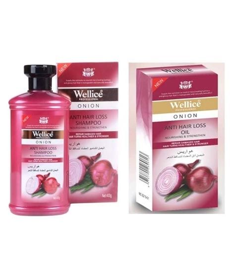 Wellice Onion Anti Hair loss Shampoo & Oil
