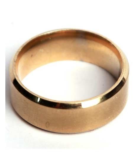 KhawajasKreation Tungsten Ring For Men Rose Gold